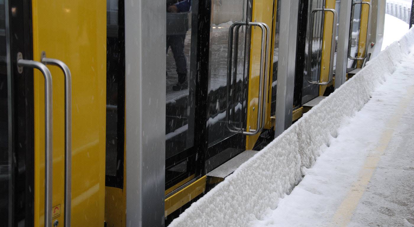 Bahn zum Berg